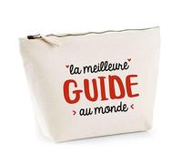 Trousse La Meilleure Guide | Pouch | Idée Trousse Toilette Maquillage Cadeau Anniversaire Fête Original Famille Travail Départ Collègue Retraite