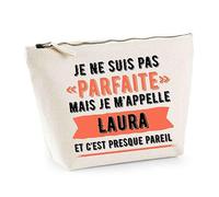 Trousse Laura Parfaite | Pochette Toilette Maquillage Idée Sac Cadeau