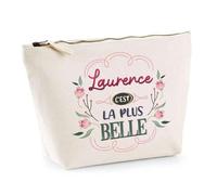Trousse Laurence la Plus Belle | Pochette Maquillage Make-up Toilette Cadeau Fête des Mères Anniversaire Soeur Noël Tata Marraine