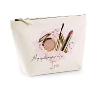 Trousse Le Maquillage de Iris | Pochette Maquillage Routine Beauté Cadeau Anniversaire Femme Fête des Mères Mamies
