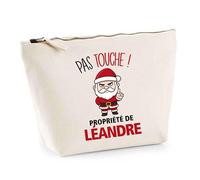 Trousse Léandre Pas Touche Père Noël - Secret Santa Cadeau Noël Humour Insolite Collègue