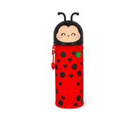Legami Trousse en silicone coccinelle – Modèle aléatoire multicolore