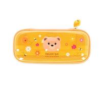LEGAMI - Estuche Wonderwow, Tema Teddy Bear | 2 Compartiments et Porte-stylo intérieur, Compartiment intérieur avec Tissu en Maille, Fermeture à Glissière, 23 x 11 x 5 cm
