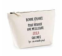 Trousse Lola ça n'existe Pas | Pochette Toilette Maquillage Idée Sac Cadeau