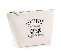 Trousse Loulou certifiée Meilleure dans Toute la France| Pochette Toilette Maquillage Idée Sac Cadeau