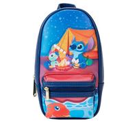 Trousse Loungefly Disney Stitch Camping Cuties Bleu 10x20x5 cm