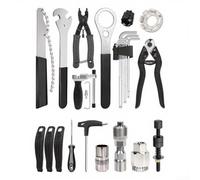 Trousse Maintenance Vélo Multi-Fonctions pour robuste Trousse | Acier , taille 33.5x27cm, pour route et pour vtt, démontage pour facile, entretien complet