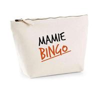 Trousse Mamie Bingo | Pouch | Idée Pochette Toilette Maquillage Transport Cadeau Anniversaire Fête Original Famille Travail Départ Collègue Retraite