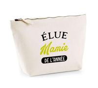 Trousse Mamie de l'année | Pochette Toilette Maquillage | Idée Cadeau Grand-Mère Humour Original Noël Anniversaire Famille Drôle Fête des Grands-Mères