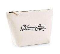 Trousse Mamie-Fique | Pochette Toilette Maquillage | Idée Cadeau Grand-Mère Humour Original Noël Anniversaire Famille Drôle Fête des Grands-Mères
