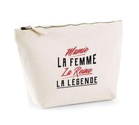 Trousse Mamie la Légende | Pochette Toilette Maquillage | Idée Cadeau Grand-Mère Humour Original Noël Anniversaire Famille Drôle Fête des Grands-Mères