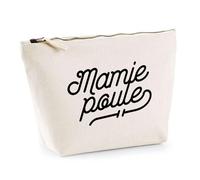 Trousse Mamie Poule | Pochette Toilette Maquillage | Idée Cadeau Grand-Mère Humour Original Noël Anniversaire Famille Drôle Fête des Grands-Mères
