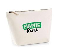 Trousse Mamie rami | Pouch | Idée Pochette Toilette Maquillage Transport Cadeau Anniversaire Fête Original Famille Travail Départ Collègue Retraite