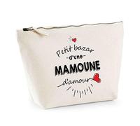 Trousse mamoune Bazar d'amour | Pochette Toilette Maquillage Idée Sac Cadeau