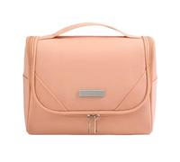 Trousse Maquillage Femme, Sac à Cosmétiques, Grande Capacité, Son Ouverture Large Permet de Visualiser Le Contenu en Un Coup D'œil, Nombreuses Poches Intérieures(Pink)