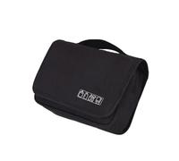 Trousse Maquillage Men Women Toiletry Storage Bag Waterproof Oxford Travel Cosmetic Wash Pouch Hanging Toiletries Organizer(B Style Black)