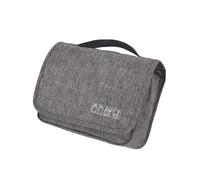 Trousse Maquillage Men Women Toiletry Storage Bag Waterproof Oxford Travel Cosmetic Wash Pouch Hanging Toiletries Organizer(B Style Grey)