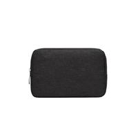 Trousse Maquillage Sacs de Maquillage Solides Voyage, Sac fourre-Tout Transport cosmétiques, Organisateur câbles, Trousse Toilette, Pochette Rangement(Black Small)
