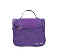 Trousse Maquillage Travel Essentials Makeup Bag Toiletry Bags for Women Skincare Bag Travel Wash Bag(Purple)