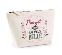 Trousse Margot la Plus Belle | Pochette Maquillage Make-up Toilette Cadeau Fête des Mères Anniversaire Soeur Noël Tata Marraine