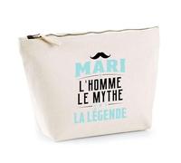 Trousse Mari la Légende 2 | Pochette Toilette Maquillage | Idée Cadeau Couple Humour Original Mariage Drôle Unique