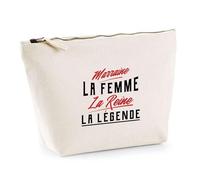 Trousse Marraine la Légende | Pochette Toilette Maquillage | Idée Cadeau Humour Original Noël Anniversaire Baptême Famille Parrainage