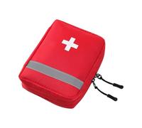 Trousse médicale d'urgence essentielle avec design réfléchissant et fixation sécurisée pour les amateurs de plein air, sac de soins de crise léger