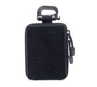 Trousse médicale MOLLE tactique de premiers secours de qualité EMT résistante à la déchirure pour camping, chasse, randonnée, maison, voiture et aventure (noir)