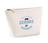 Trousse Meilleur Gendre du Monde | Pochette Toilette Maquillage | Idée Cadeau Gendre Beau Fils Humour Original Noël Anniversaire Famille Drôle Unique