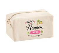 Trousse Merci Nounou Nadia de m'avoir aidé à Grandir | Agrément 2 Enfants | Cadeau Fin d'Année Nounou Assmat Assistante Maternelle Crèche | Cadeau de Remerciement