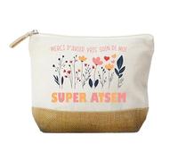 Trousse Merci Super Atsem - Pochette Héroïque pour la Meilleure Atsem du Monde