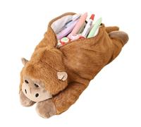 Trousse Mignonne Grande Trousse De Rangement En Peluche Singe Avec