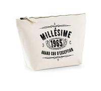 Trousse Millésime 1965 | Pochette Toilette Maquillage Idée Sac Cadeau