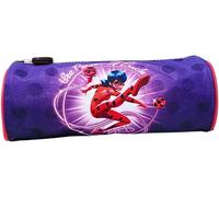 - Trousse Miraculous Fille ¿ Violet - Enfant - Ecole - Maternelle - Garderie - Primaire - Trousse Fille ¿ Idée Cadeau ¿ 21,5 Cm[Z650] Violet