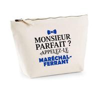 Trousse Monsieur Parfait Marechal-ferrant - Pouch Case - Idée Trousse Rangement Cadeau Anniversaire Fête Original Famille Travail Départ Collègue Retraite Noël.
