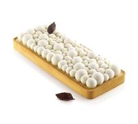 Trousse Moule Gâteau Silicone Bubble avec Anneau Tarte Ring 26,5x10,5 CM -