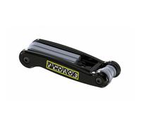 Trousse multi-outil pliable/clé torx Pedros - Noir / Argenté Noir
