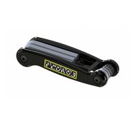Trousse multi-outil pliable héxagonale Pedros - Noir / Argenté Noir