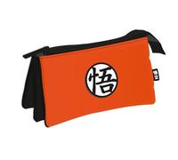 Trousse multi poches - DRAGON BALL - 21x11 cm - 3 poches - 100% polyester