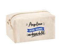 Trousse Multifonction Angelina Depuis Toujours au Dessus du Lot - Multi-Purpose Case - Idée Trousse Multifonction Cadeau Anniversaire Fête Original Famille Travail Départ Collègue Retraite Noël.