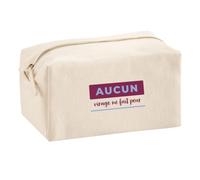 Trousse Multifonction Aucun Virage Ne Fait Peur - Multi-Purpose Case - Idée Trousse Multifonction Cadeau Anniversaire Fête Original Famille Travail Départ Collègue Retraite Noël. - Violet&Gris - 4