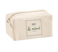 Trousse Multifonction Beni Aime - Multi-Purpose Case - Idée Trousse Multifonction Cadeau Anniversaire Fête Original Famille Travail Départ Collègue Retraite Noël. - Bleu&Vert - 3