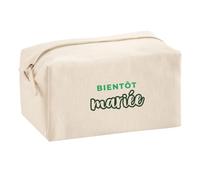 Trousse Multifonction Bientot Mariee - Multi-Purpose Case - Idée Trousse Multifonction Cadeau Anniversaire Fête Original Famille Travail Départ Collègue Retraite Noël. - Vert&Vert - 2