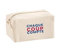 Trousse Multifonction Chaque Coup Compte - Multi-Purpose Case - Idée Trousse Multifonction Cadeau Anniversaire Fête Original Famille Travail Départ Collègue Retraite Noël. - Bordeaux&Bleu - 1