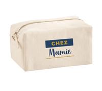 Trousse Multifonction chez Mamie - Multi-Purpose Case - Idée Trousse Multifonction Cadeau Anniversaire Fête Original Famille Travail Départ Collègue Retraite Noël. - Bleu&Jaune - 4