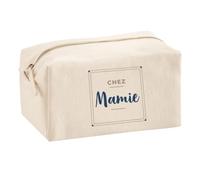 Trousse Multifonction chez Mamie - Multi-Purpose Case - Idée Trousse Multifonction Cadeau Anniversaire Fête Original Famille Travail Départ Collègue Retraite Noël. - Marron&Bleu - 3