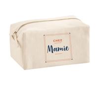 Trousse Multifonction chez Mamie - Multi-Purpose Case - Idée Trousse Multifonction Cadeau Anniversaire Fête Original Famille Travail Départ Collègue Retraite Noël. - Terracotta&Bleu - 3