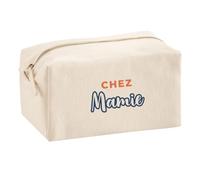 Trousse Multifonction chez Mamie - Multi-Purpose Case - Idée Trousse Multifonction Cadeau Anniversaire Fête Original Famille Travail Départ Collègue Retraite Noël. - Terracotta&Bleu - 2