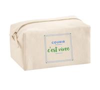 Trousse Multifonction Courir Cest Vivre - Multi-Purpose Case - Idée Trousse Multifonction Cadeau Anniversaire Fête Original Famille Travail Départ Collègue Retraite Noël. - Bleu&Vert - 3