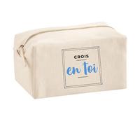 Trousse Multifonction Crois en Toi - Multi-Purpose Case - Idée Trousse Multifonction Cadeau Anniversaire Fête Original Famille Travail Départ Collègue Retraite Noël. - Noir&Bleu - 3